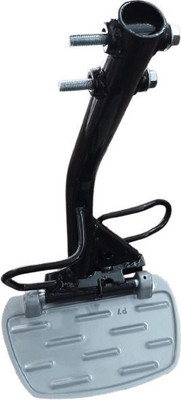 PATHAK Foot Rest for Ladies, Compatible for Suzuki Access 125 (2025) Rear Left | Silver Foot Rest(Black, Silver)