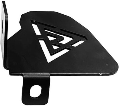 SGTB Pillion Wide Step Footrest Himalayan Left Side Laser Cut Plate Foot Rest(Black)