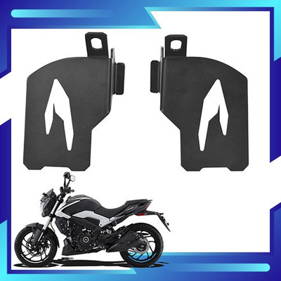 DAZZRIDE Dominar 250/400 Bike Wide Footrest Pillion Left, Right Lady Mount Foot Rest(Black)