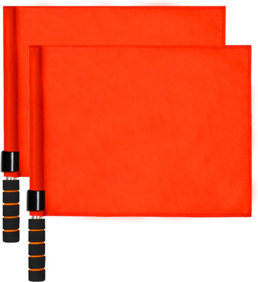 YMD Lineman's Referee Flag for Football, Hockey and Soccer (Pack of 2). Football Foul Card