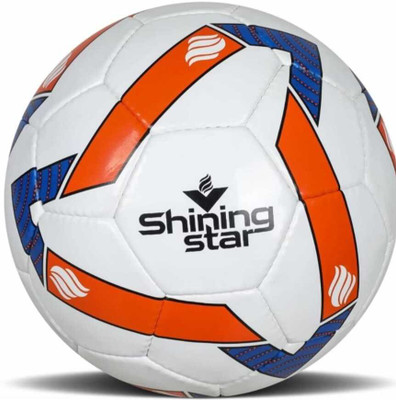 Shining star Synthetic Football - Size: 5(Standard, Pack of 1, Multicolor)