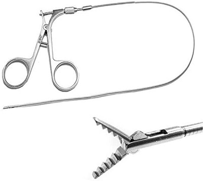 AJAY SURGICAL WORKS Hysteroscopy Urology Flexible Grasper/Forceps 5FR/60cm Reusable Instruments Forceps Jar(1.5 mm  x  60 cm)