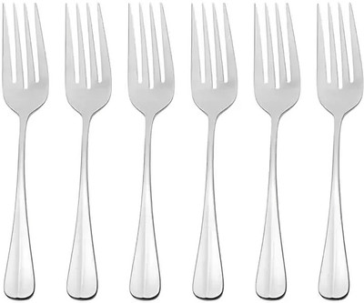 ARSCART SMARTBUY Stainless Steel Dinner Fork, Dessert Fork Set(Pack of 6)