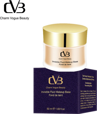 CVB Fluid Makeup Base Fond De Teint 02 50ml Foundation(Soft lvory, 50 ml)