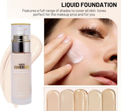 Vyomiris Creates Smooth Complexion & Natural Flawless Effect Foundation(BEIGE, 50 ml)