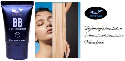 BLUEMERMAID BEST FINISH OIL FREE FULL COVERAGE MATTE BB CREAM FOUNDATION Foundation(BEIGE, 30 ml)