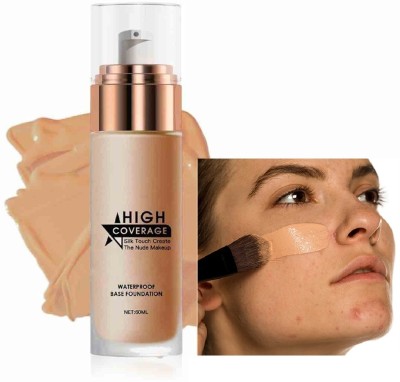 Emijun Matte Lightweight Foundation Non-cakey with All-Day Coverage  Foundation(CLASSIC BEIGE, 60 ml)