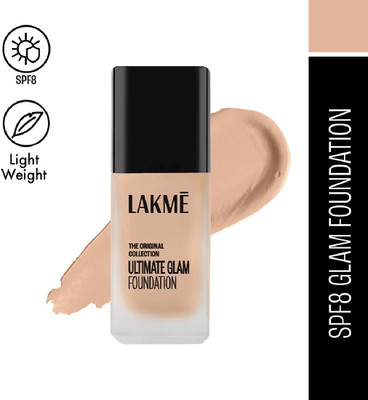 Lakmé Inivisible Finish Liquid Foundation, Full Coverage With SPF 8 Foundation(Shade 04, 25 ml)