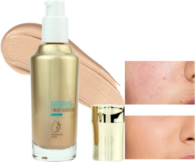 Yuency New Weightless Stay Long Full coverage Liquid  Foundation(GOLD, 55 ml)
