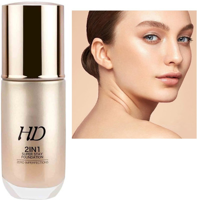 EVERERIN Long Lasting Weightless Full Coverage Face Makeup  Foundation(IVORY, 60 ml)