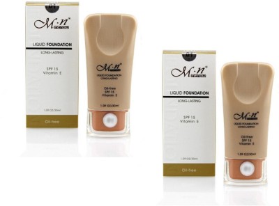 Menow Oil Free Log Lasting Liquid Foundation(Ivory, 60 ml)