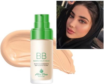 tanvi27 B Blemish Balm Aloe Vera Moisture Foundation - Nourish And Perfect Foundation(NATURAL BEIGE, 30 ml)