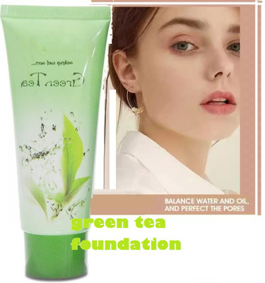 luzimaisa PREFACT TOUCHUP CREAMY BASE GREEN TEA FOUNDATION Foundation(BEIGE, 60 ml)