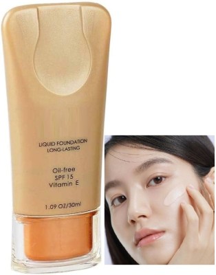 Jiwoo Matte finish glow Glow Full Coverage Foundation(Beige, 30 ml)