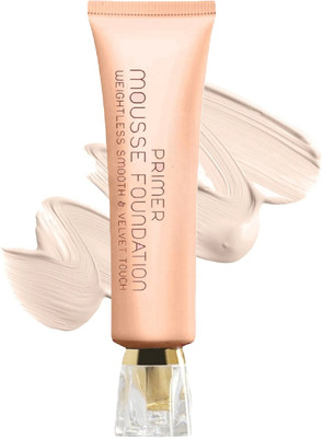 Yuency Primer Mousse Foundation Light Matte Mousse  Foundation(WHITE IVORY, 30 ml)