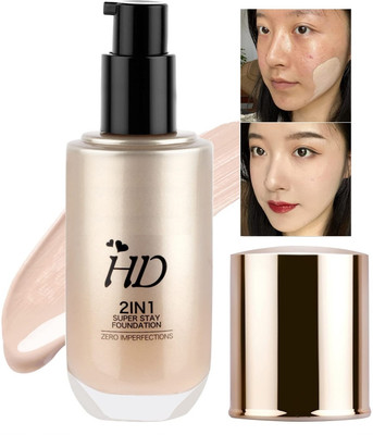 DARVING Full Coverage Foundation Makeup Oil Control Liquid  Foundation(BEIGE, 60 ml)