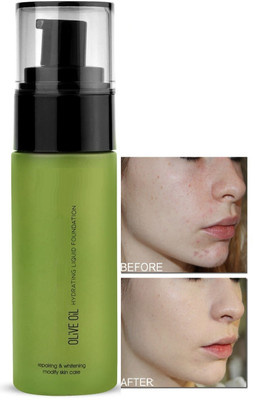 FLORERO Full Coverage Foundation for Face Makeup avocado extract Foundation(beige, 45 ml)
