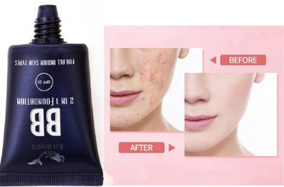 BLUEMERMAID MADE WITH NATURAL INGREDIENTS WITH SPF 20 Foundation(BEIGE, 30 ml)