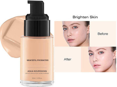 GABBU Long Wear Make Up Combination Oily-Fresh(natural) Foundation(natural, 30 ml)