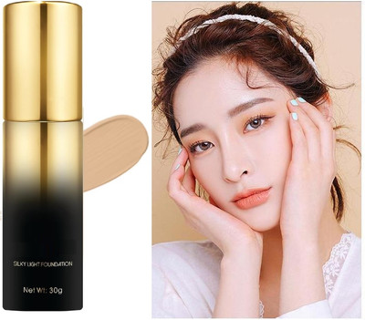 DARVING Full Coverage and Long Lasting silk  Foundation(beige, 30 g)