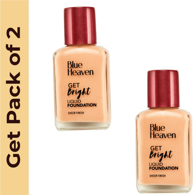 BLUE HEAVEN get bright founation (30ml X 2) ui Foundation(Natural, 60 ml)