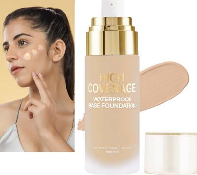 Sheny Full Coverage Base Foundation Matte Finish  Foundation(BEIGE, 60 ml)