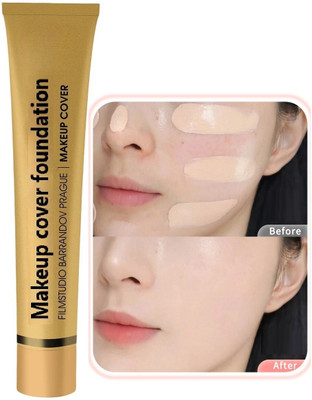 Yuency Zero Pore Oil-Control Full Coverage Matte Tube  Foundation(cool ivory, 20 ml)