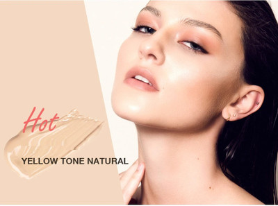 tanvi27 Face make up liquid one touch make up foundation water proof Foundation(beige, 50 ml)