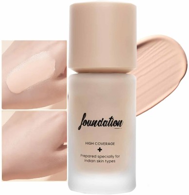 WOONGMI Blemish Free Full Coverage Liquid Matte  Foundation(IVORY, 40 ml)