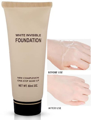 DARVING Matte Flawless Finish invisible Lightweight Liquid  Foundation(IVORY, 60 ml)