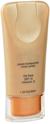 MYEONG Liquid Foundation Oil-Free & Long-Lasting with SPF 15 Foundation(BEIGE, 30 ml)