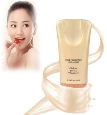 Emijun Oil Free Long Lasting Liquid Foundation Concealer(IVORY, 30 ml)