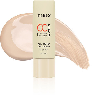 maliao CC Cream Skin Stylist Collection SPF 30 PA++ - All-In-One Complexion Perfector Foundation(NATURAL BEIGE, 30 ml)