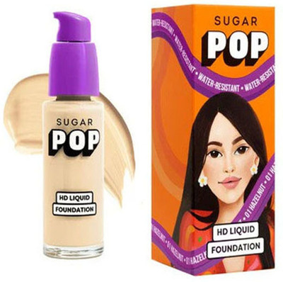 SUGAR POP SUGARPOP FOUNDATION Foundation(Hazelnut, 30 ml)