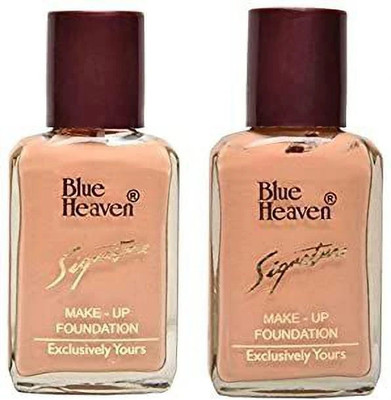 BLUE HEAVEN Make-UP Foundation pack of 2 Foundation(Skin Colour, 30 ml)