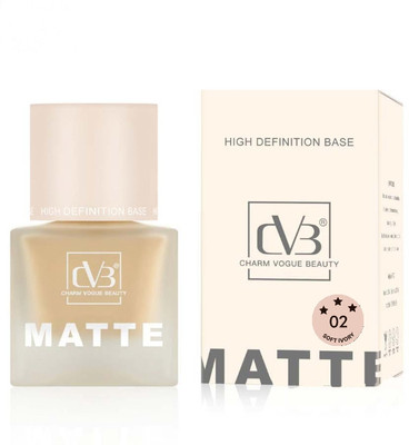 CVB HIGH DEFINITION BASE MATTE HD Foundation(SOFT IVORY, 50 ml)