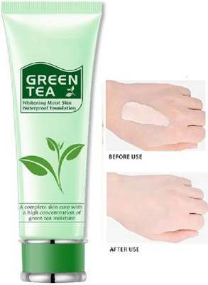 FLORERO Matte Foundation With Green Tea Extract Full Coverage  Foundation(BEIGE, 80 g)