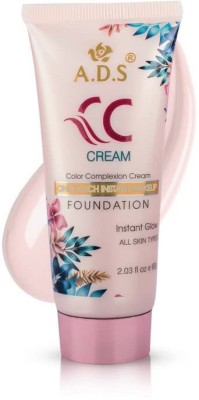 ADS Good Choice India One Touch Instant Makeup CC Cream Foundation(Medium Beige, 60 ml)