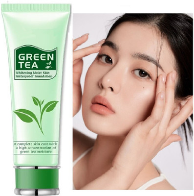 FLORERO Make up Foundation For Green Tea  Foundation(BEIGE, 80 g)