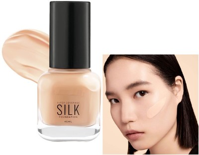 Arcanuy Zero Pore Oil-Control Full Coverage Matte  Foundation(natural, 45 ml)
