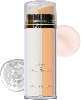 DARYUE 2 IN 1 MATTE FINISH WATER PROOF & LONG LASTING PRIMER & FOUNDATION Foundation(Beige, 30 g)