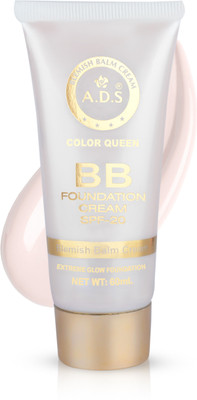 ads BB Blemish Balm Cream Instant Glow Foundation With SPF 20 (One Touch Ready) Foundation(01, 60 ml)