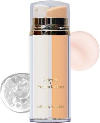 DARYUE Soft & Smooth Matte Finish 2 in 1 Primer +  Foundation(Beige, 30 ml)