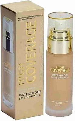 toroka HIGH COVERAGE WATERPROOF FOUNDATION Foundation(LIGHT, 50 ml)