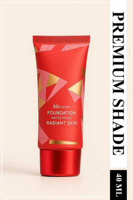 EMRIKA Premium Series Waterproof BB Cream Foundation for Radiant Finish[40 ML] Foundation(beige, 40 ml)