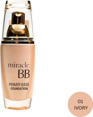 Your Beauty Miracle Bb Primer Base Matte Full Coverage  Foundation(Shade 01: IVORY, 60 ml)