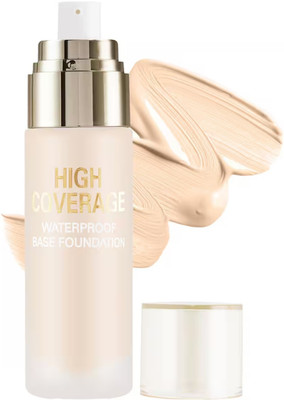 Herrlich 24-Hour Stay & Non-Sticky Formula High Coverage & Waterproof  Foundation(BEIGE, 50 ml)