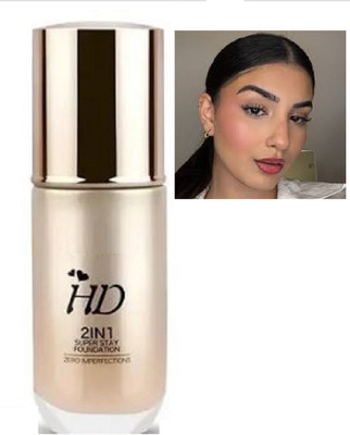 Luipui BEST 2 IN 1 SUPER LASTING FOUNDATION MAKEUP (03) Foundation(BEIGE, 60 ml)