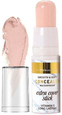 MYEONG Beige Shade Matte Finish Pan Foundation Concealer Stick Foundation(Beige, 6 g)