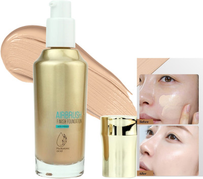 Yuency Airbrush weightless matte effect long lasting Foundation(GOLD, 55 ml)